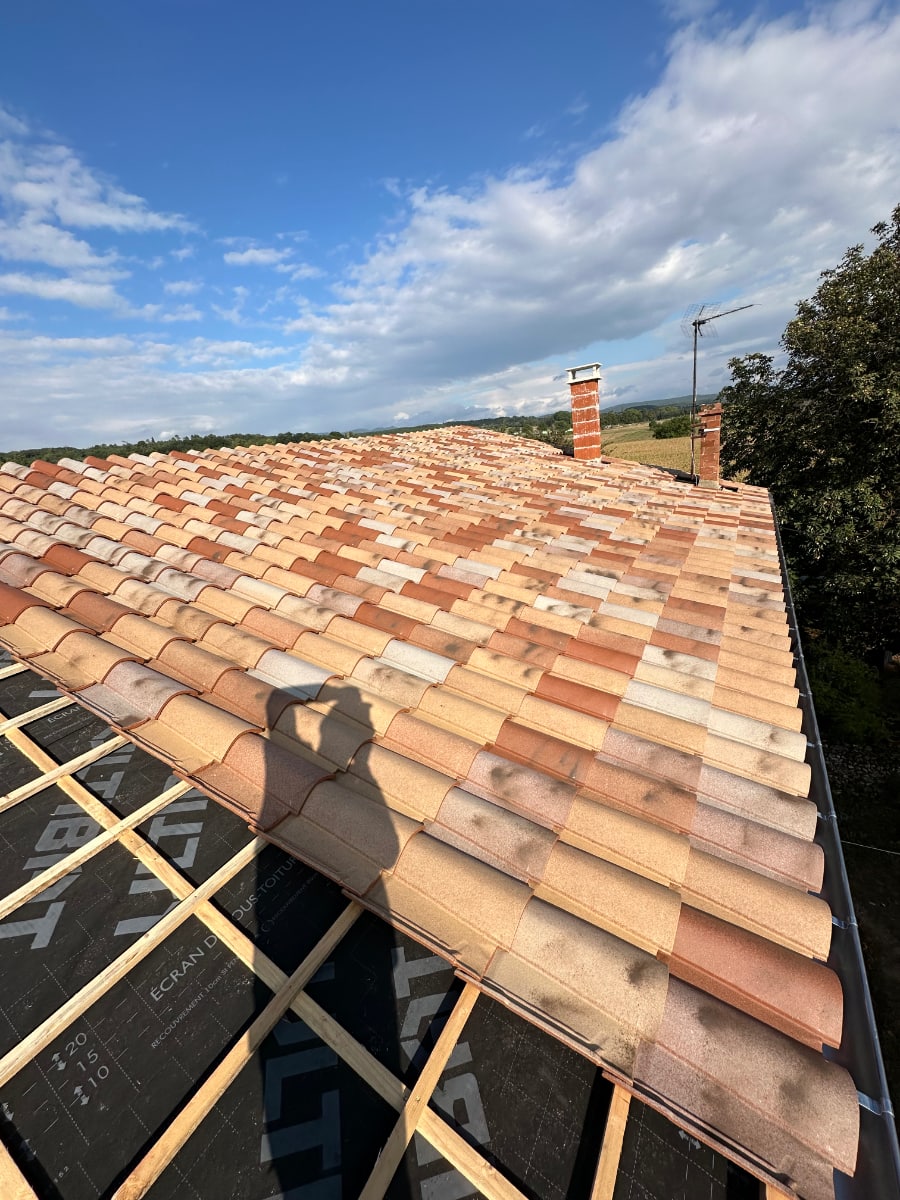 Robin Vinay - Toiture pose de tuiles