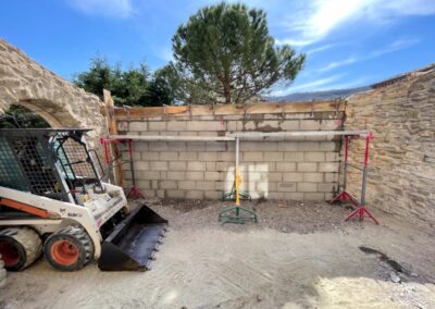 Robin Vinay - Chantier Maçonnerie