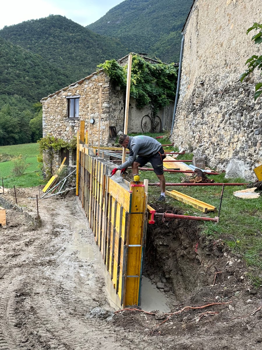 Robin Vinay - coffrage maçonnerie